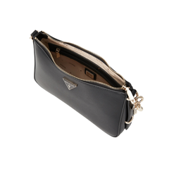 Guess Daryna II Top Zip Shoulder – juoda rankinė