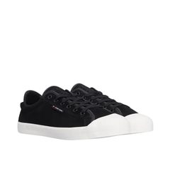 Tommy Jeans Vulcanized Bumper Suede Sneakers - Black EM0EM01407