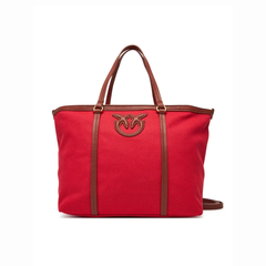 Pinko moteriška rankinė Miranda Shopper Classic PE 25 PLTT 104714 A2G2 – Raudona