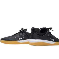 Nike SB Zoom Nyjah 3 Skate Shoes - Black White DV7896-001
