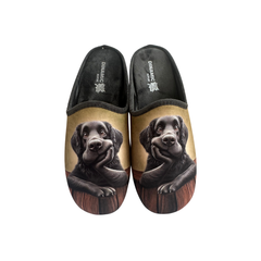 Dinamic vyriškos šlepetės su šuniuko dizainu (513819)