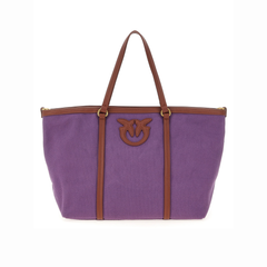 Pinko moteriška rankinė Miranda Shopper Classic PE 25 PLTT 104714 A2G2 – Violetinė