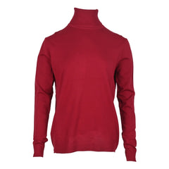 Moni&Co – raudonas megztinis su aukšta apykakle