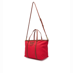 Pinko moteriška rankinė Miranda Shopper Classic PE 25 PLTT 104714 A2G2 – Raudona