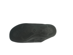 Dinamic vyriškos pilkos šlepetės su languotu raštu (504340-1)