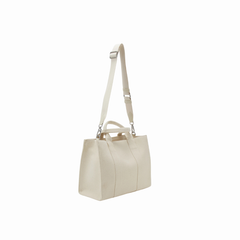 Karl Lagerfeld rankinė – Kreminės spalvos drobinė