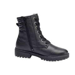 Waldläufer H-Bonny – juodi moteriški odiniai auliniai batai